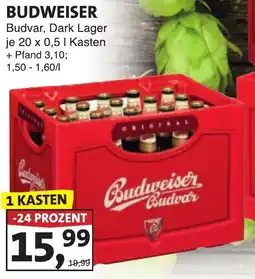 Lösch Depot BUDWEISER Budvar, Dark Lager Angebot