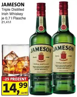 Lösch Depot JAMESON Triple Distilled Irish Whiskey Angebot