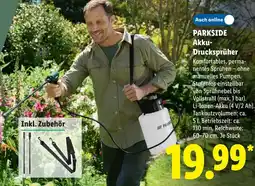 Lidl PARKSIDE Akku Drucksprüher Angebot