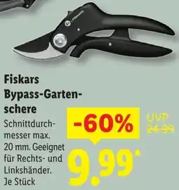 Lidl Fiskars Bypass-Gartenschere Angebot