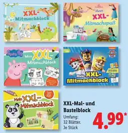 Lidl XXL-Mal- und Bastelblock Angebot