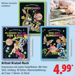 Lidl Kritzel-Kratzel-Buch Angebot