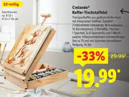 Lidl Crelando Koffer-Tischstaffelei Angebot