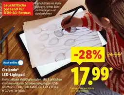 Lidl Crelando LED-Lightpad Angebot