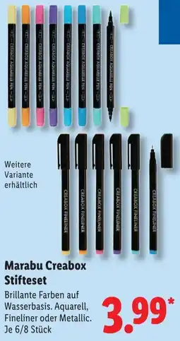 Lidl Marabu Creabox Stifteset Angebot