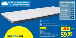 Lidl Livarno Matratzentopper Angebot