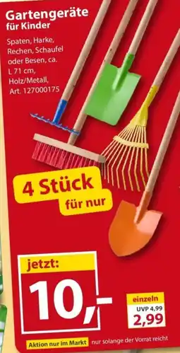 Sonderpreis Baumarkt Gartengeräte für Kinder Angebot