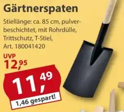 Sonderpreis Baumarkt Gärtnerspaten Angebot