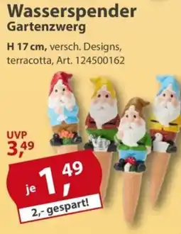 Sonderpreis Baumarkt Wasserspender Gartenzwerg Angebot