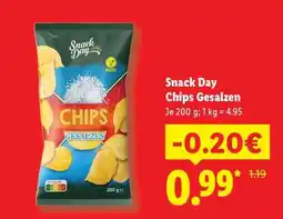 Lidl Snack Day Chips Gesalzen Angebot