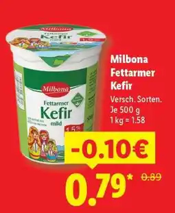 Lidl Milbona Fettarmer Kefir Angebot