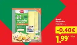 Lidl Bioland Käsescheiben Angebot