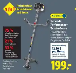 Lidl PARKSIDE PERFORMANCE Benzin-Sense Angebot