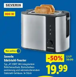 Lidl Severin Edelstahl-Toaster Angebot