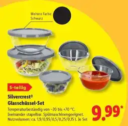 Lidl Silvercrest Glasschüssel-Set Angebot