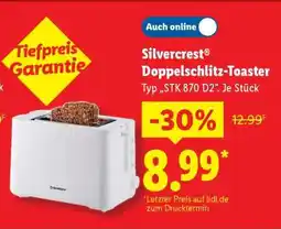 Lidl SILVERCREST Doppelschlitz-Toaster Angebot