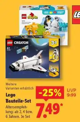 Lidl Lego Bauteile-Set Angebot