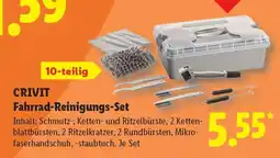 Lidl CRIVIT Fahrrad-Reinigungs-Set Angebot