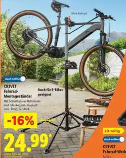 Lidl CRIVIT Fahrrad-Montageständer Angebot