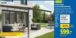 Lidl Home Deluxe Terrassenüberdachung Angebot