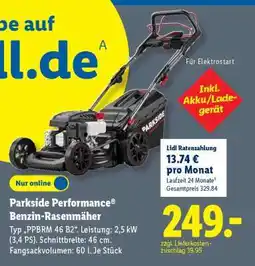 Lidl Parkside Performance Benzin-Rasenmäher Angebot