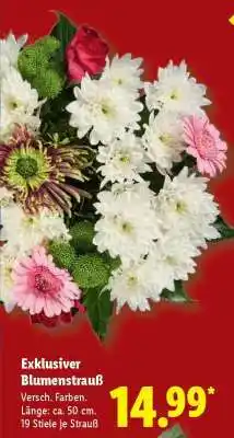 Lidl Exklusiver Blumenstrauß Angebot