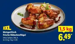 Lidl Metzgerfrisch Frische Hähnchenflügel Angebot