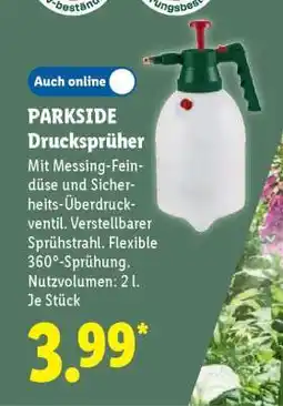 Lidl PARKSIDE Drucksprüher Angebot