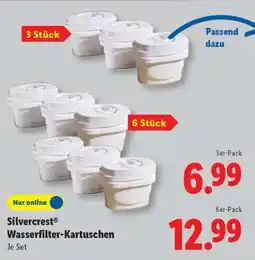 Lidl SILVERCREST Wasserfilter-Kartuschen Angebot