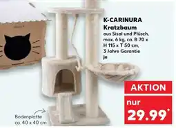 Kaufland K-CARINURA Kratzbaum Angebot