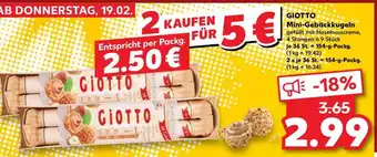 Kaufland GIOTTO Mini-Gebäckkugeln Angebot