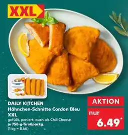 Kaufland DAILY KITCHEN Hähnchen-Schnitte Cordon Bleu XXL Angebot