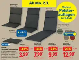 Lidl Livarno Sitzkissen/Polsterauflage Angebot