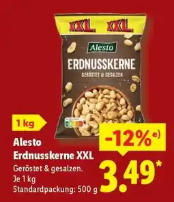 Lidl Alesto Erdnusskerne XXL Angebot