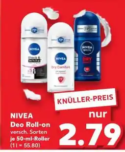 Kaufland NIVEA Deo Roll-on Angebot