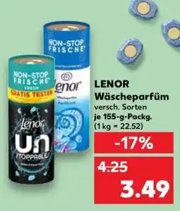 Kaufland LENOR Wäscheparfüm Angebot