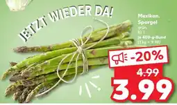 Kaufland Mexikan. Spargel Angebot