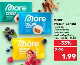 Kaufland MORE Protein-Gericht Angebot
