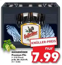 Kaufland HASSERÖDER Premium Pils Angebot