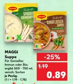 Kaufland Maggi Suppe Angebot