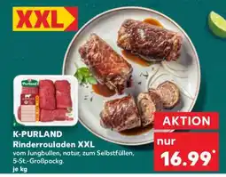 Kaufland K-PURLAND Rinderrouladen XXL Angebot