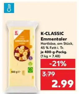 Kaufland K-CLASSIC Emmentaler Angebot