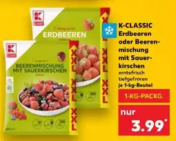 Kaufland K-CLASSIC Erdbeeren oder Beerenmischung mit Sauerkirschen Angebot