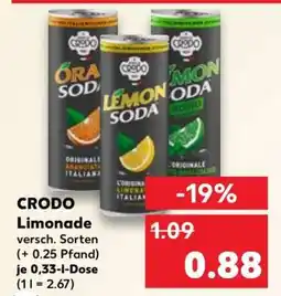 Kaufland CRODO Limonade Angebot