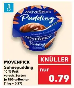Kaufland MÖVENPICK Sahnepudding Angebot