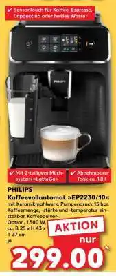 Kaufland PHILIPS Kaffeevollautomat EP2230/10 Angebot