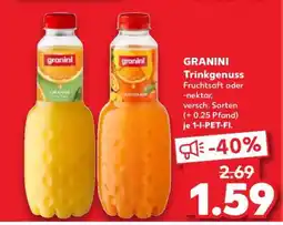 Kaufland Granini Trinkgenuss Angebot