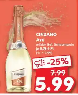 Kaufland Cinzano Asti Angebot