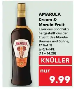 Kaufland AMARULA Cream & Marula Fruit Angebot