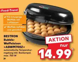 Kaufland BESTRON Bubble-Waffeleisen ABWM700Z Angebot